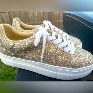 gold Betsey Johnson shoes